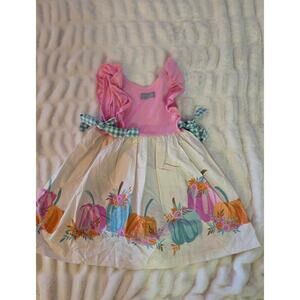 Eleanor Rose Pumkin Patch Size 4-5 Fall Festive Halloween